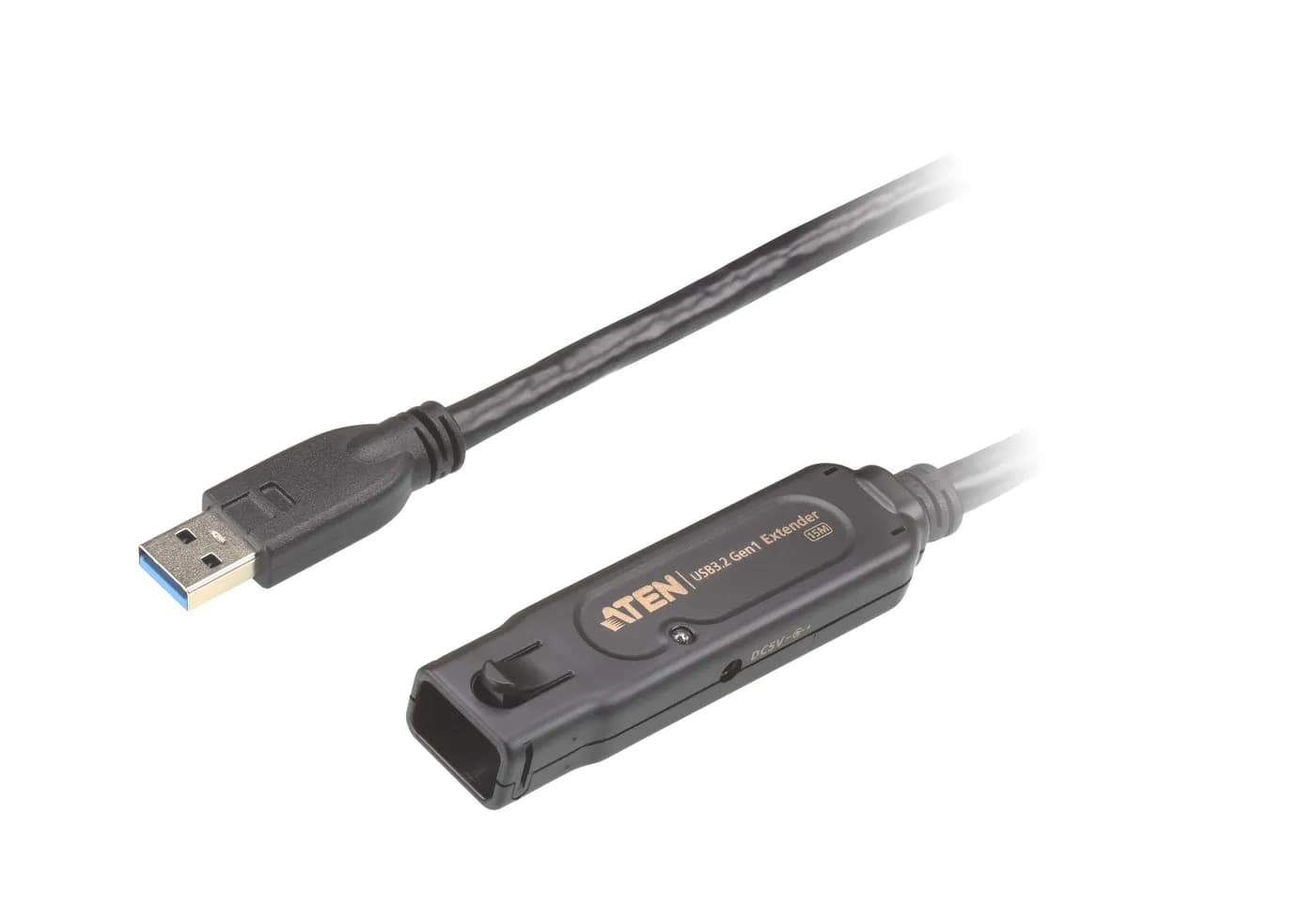 Extensor USB / USB 3.2 Gen1 / 5 Gbps / 15 m (49.2 ft) / Tipo A Macho a 2