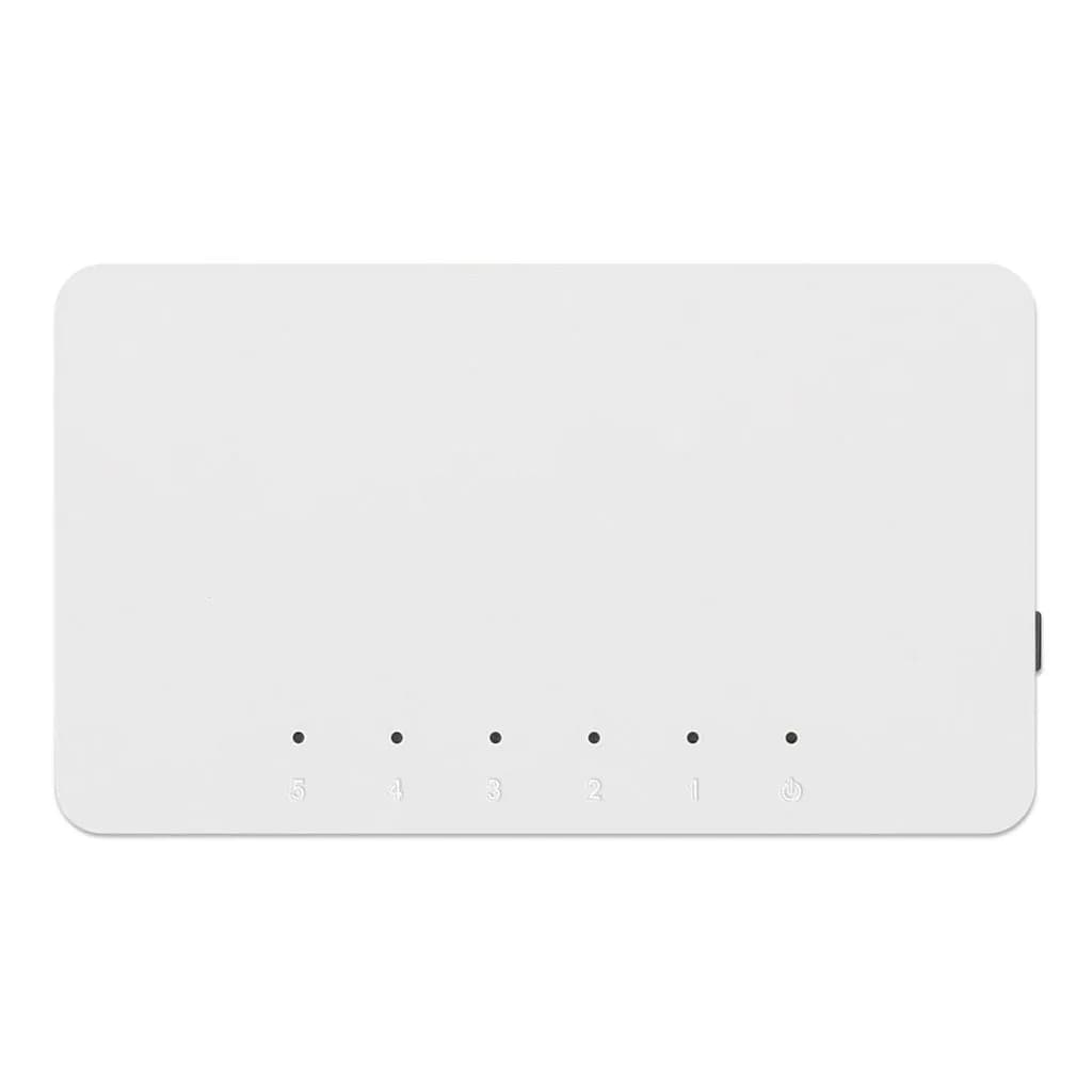 Manhattan Switch Fast Ethernet de 5 puertos 6