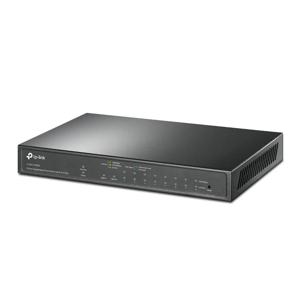 TP-Link TL-SG1210MPE dispositivo de redes Gestionado L2 Gigabit Ethern 2
