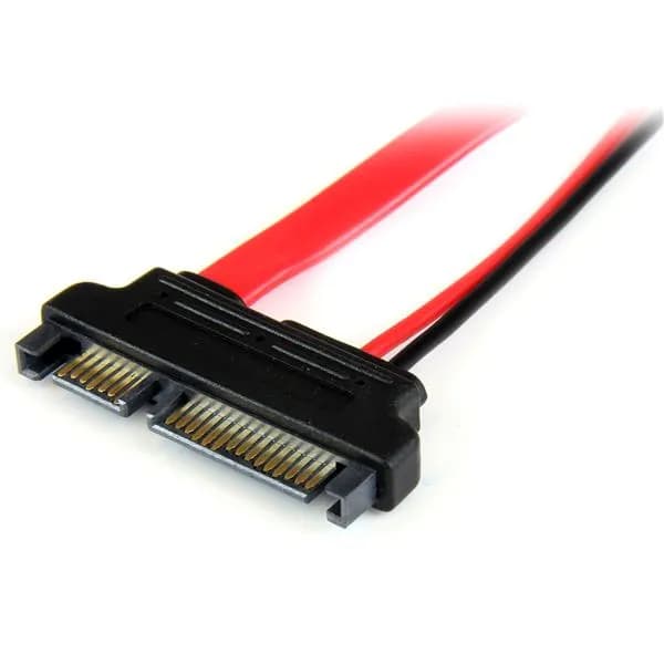 StarTech.com Adaptador Cable SATA 15cm Slimline Línea Delgada a SATA c 2