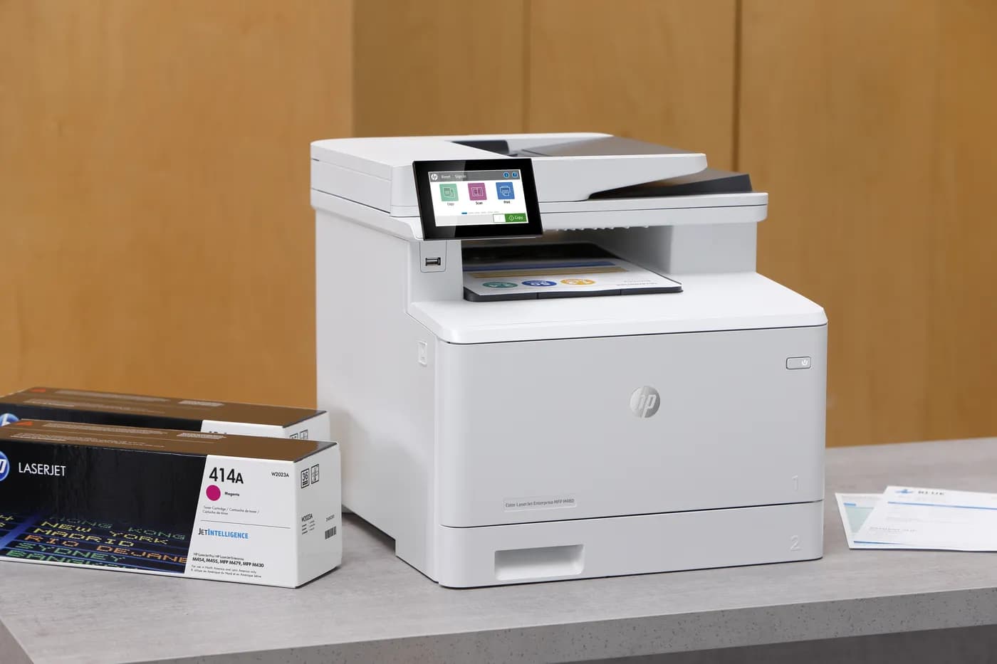 HP Cartucho de tóner original LaserJet 414A amarillo 3