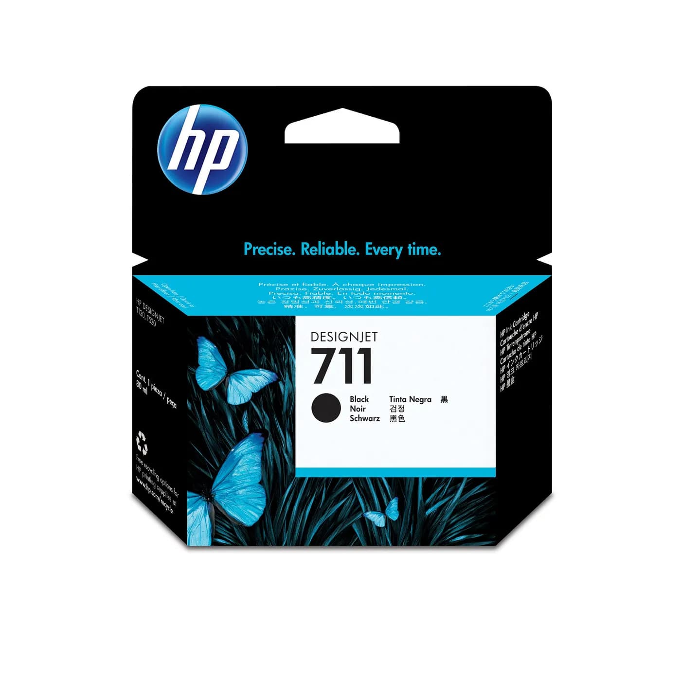 TINTA HP CZ133A 711  80 ML NEGRO 3