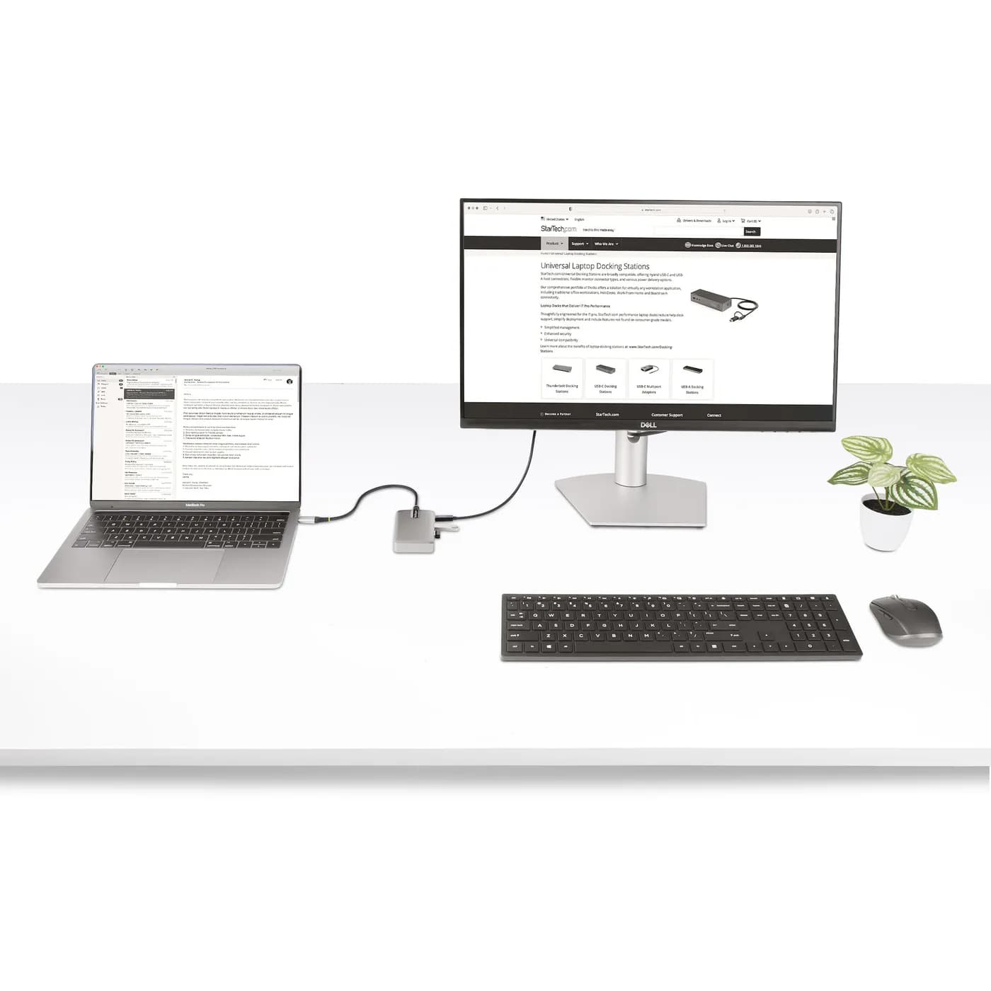 StarTech.com Hub USB-C de 4 Puertos con Modo Alt de DP para USB-C y Sa 7