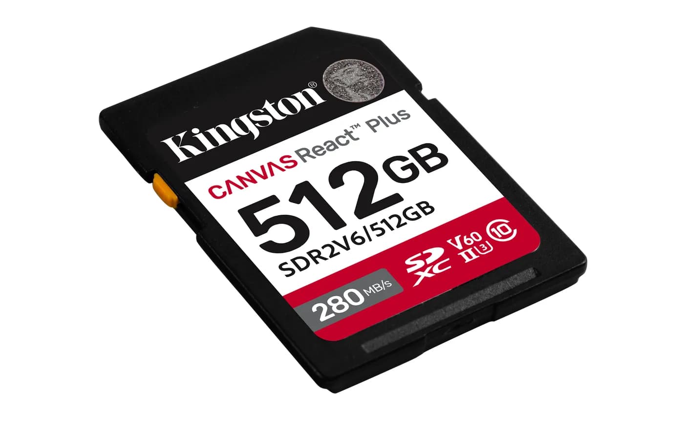 Kingston Technology Canvas React Plus 512 GB SDXC UHS-II Clase 10 2