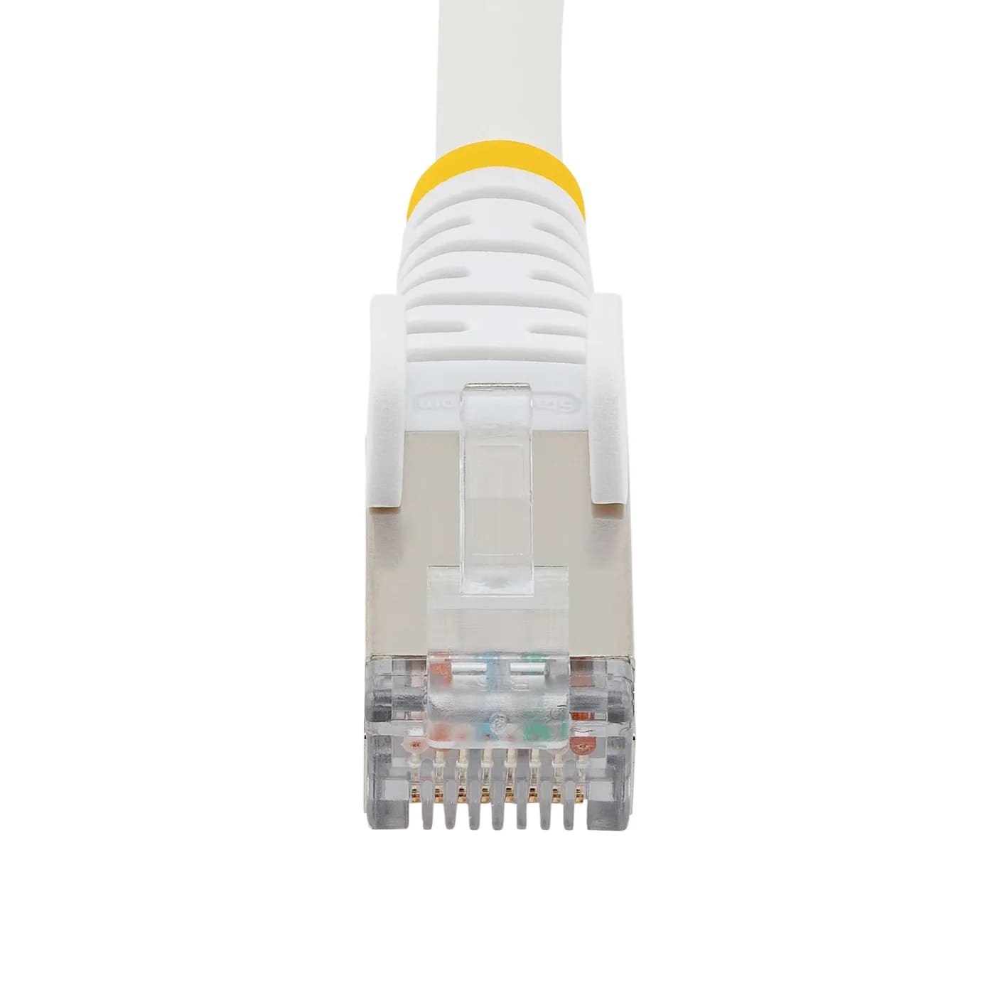 StarTech.com Cable de 3m de Red Ethernet CAT6a - Blanco - Low Smoke Ze 4