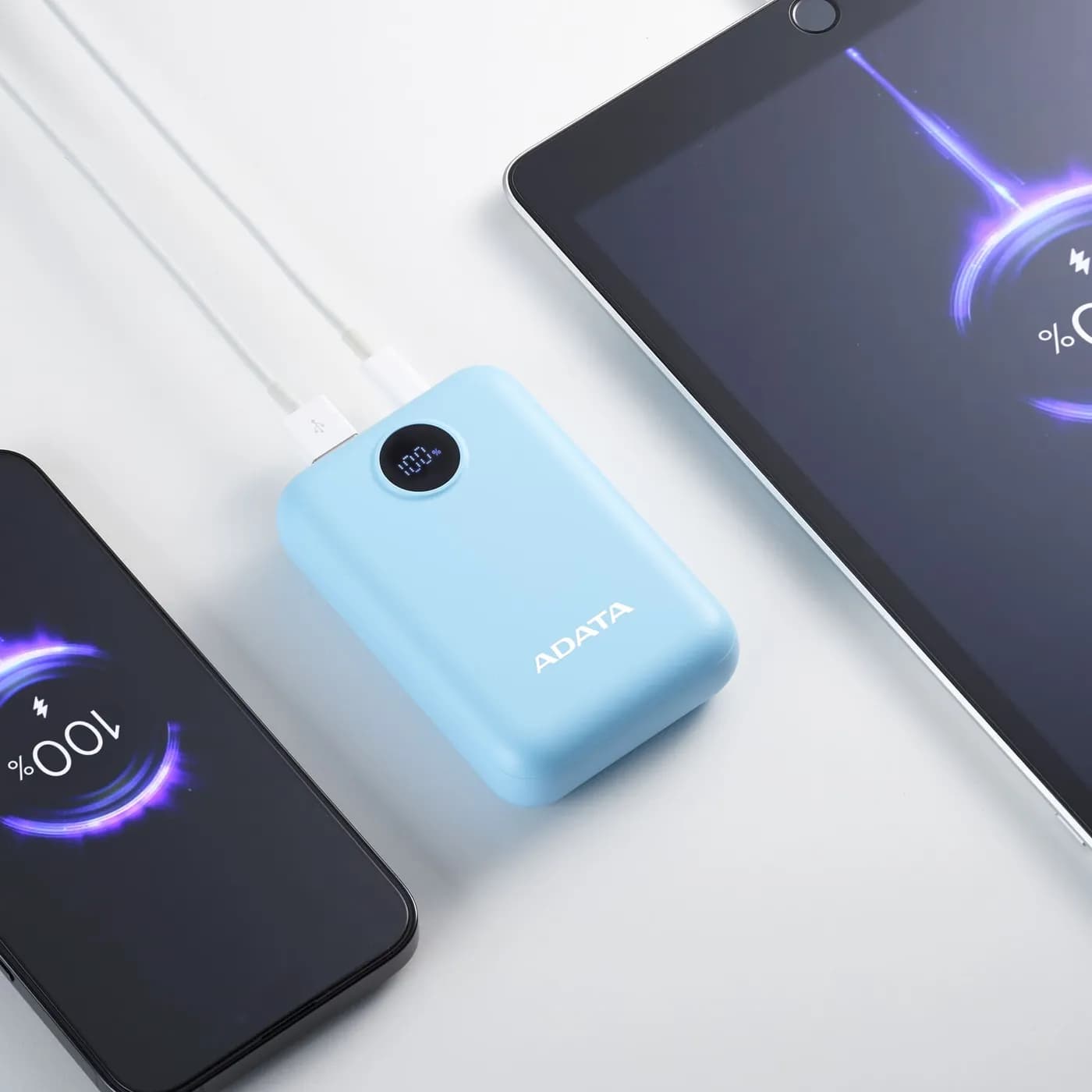 ADATA C100 Polímero de litio 10000 mAh Negro 10