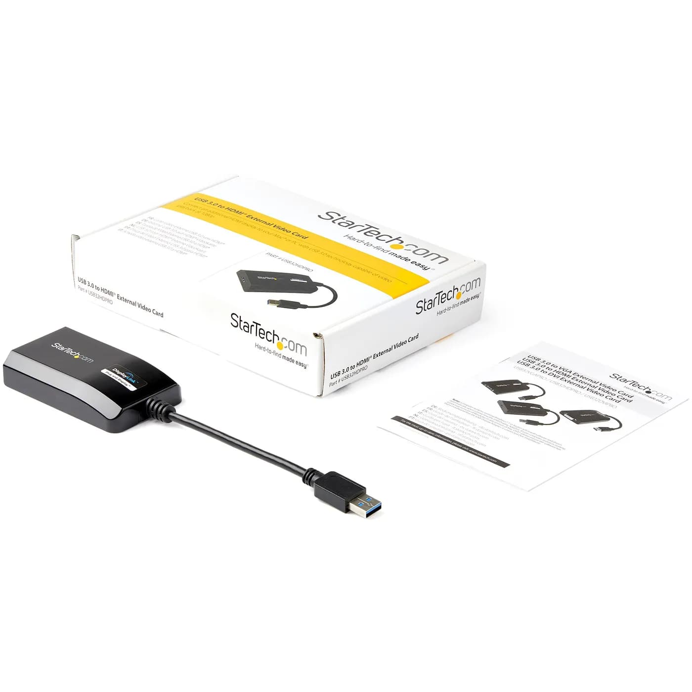 StarTech.com Adaptador Gráfico Externo Multi Monitor USB 3.0 a HDMI HD 5