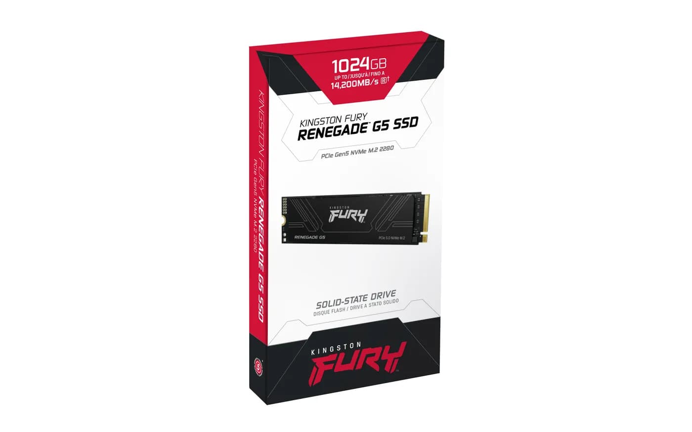 Kingston Technology FURY Renegade G5 1 TB M.2 PCI Express 5.0 NVMe 3D  4