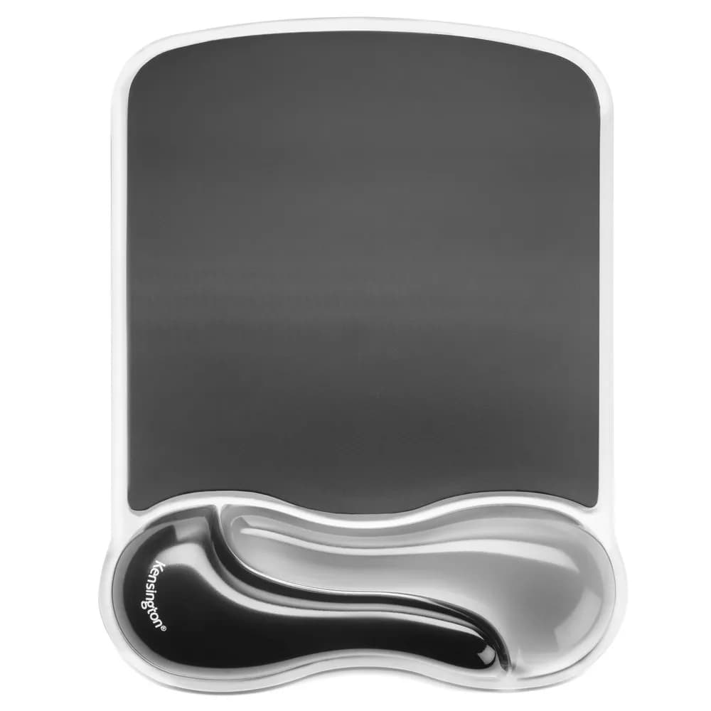 Kensington Descansa muñecas para mouse Duo Gel Negro y Gris 2
