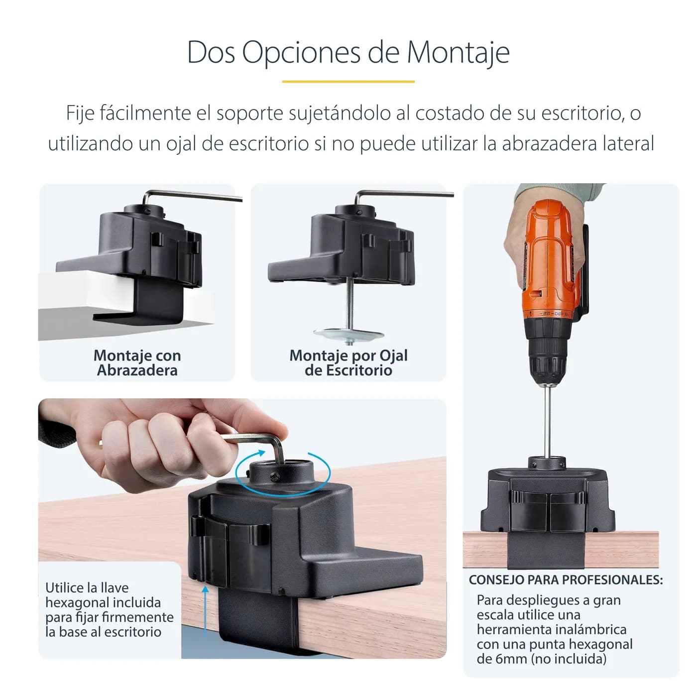 StarTech.com Brazo de Soporte para Dos Monitores - Base Soporte de Mov 16