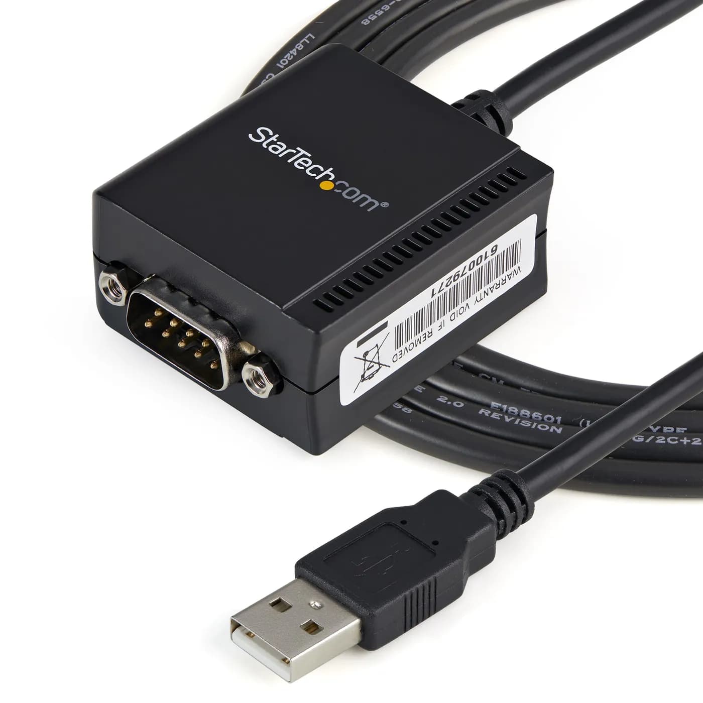 StarTech.com Cable 1.8m USB a Puerto Serie Serial RS232 DB9 con Retenc 4