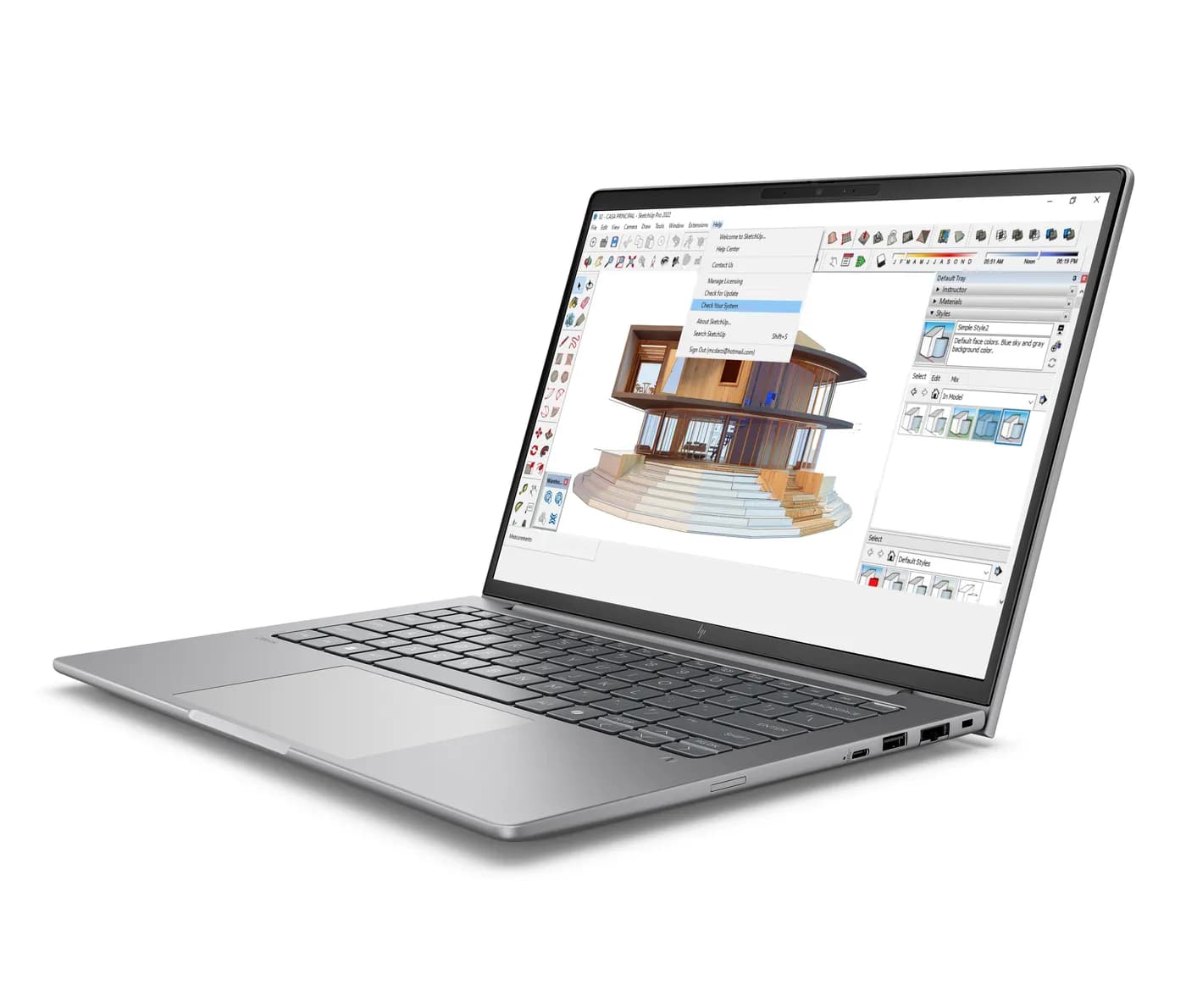 HP ZBook 8 G1i Intel Core Ultra 7 255H Estación de trabajo móvil 35.6  3