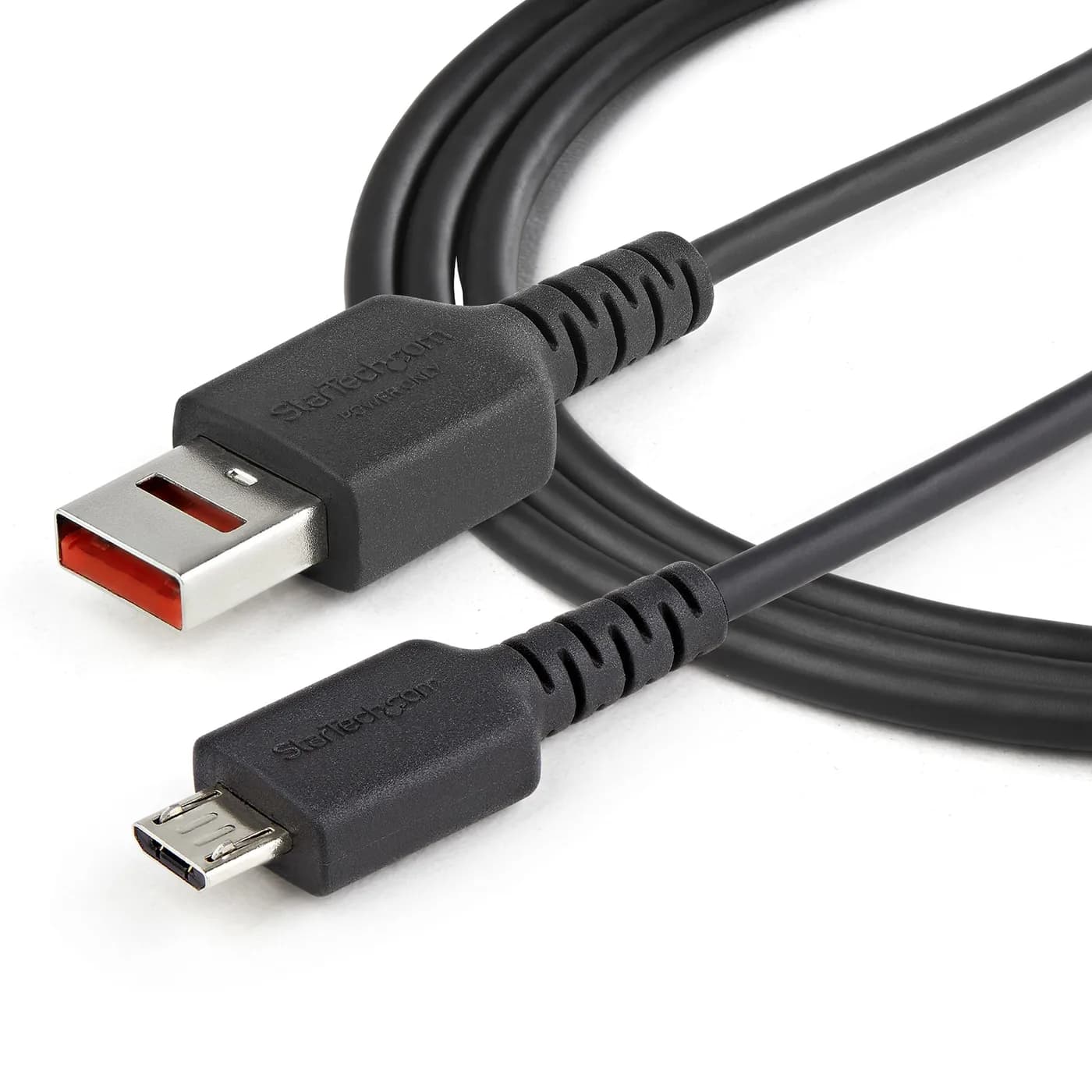 StarTech.com Cable de Carga de 1m con Seguridad - Cable USB-A a Micro  3