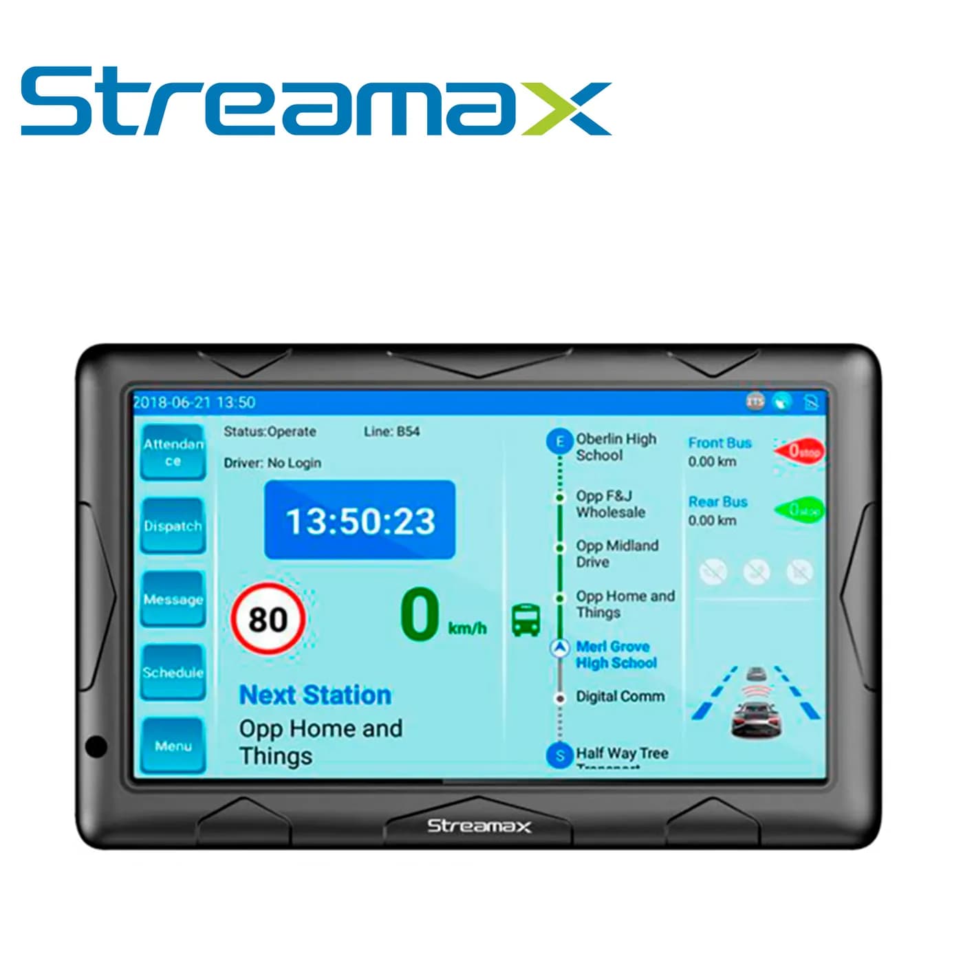 PANTALLA INTERACTIVA STREAMAX MXPAD / 10.1 PULGADAS / CONECTOR DIN 10  5