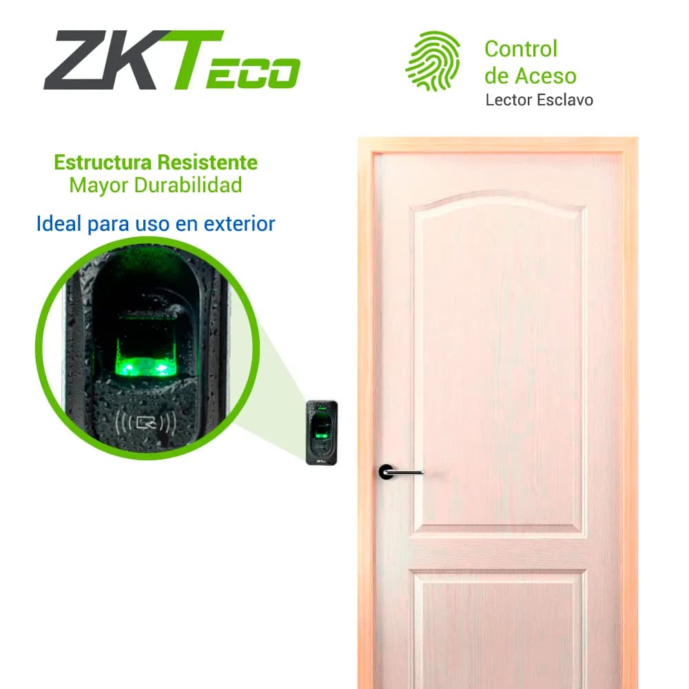 LECTOR BIOMETRICO Y PROXIMIDAD PARA PANEL INBIO ZKTECO FR1200 3000HUEL 4