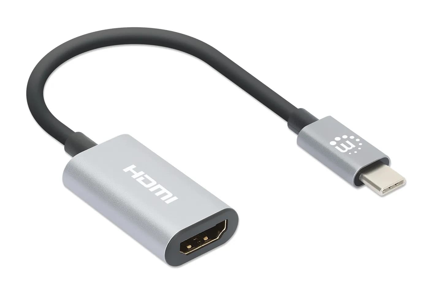 Manhattan 153973 adaptador de cable de vídeo 0.11 m USB Tipo C HDMI Gr 2