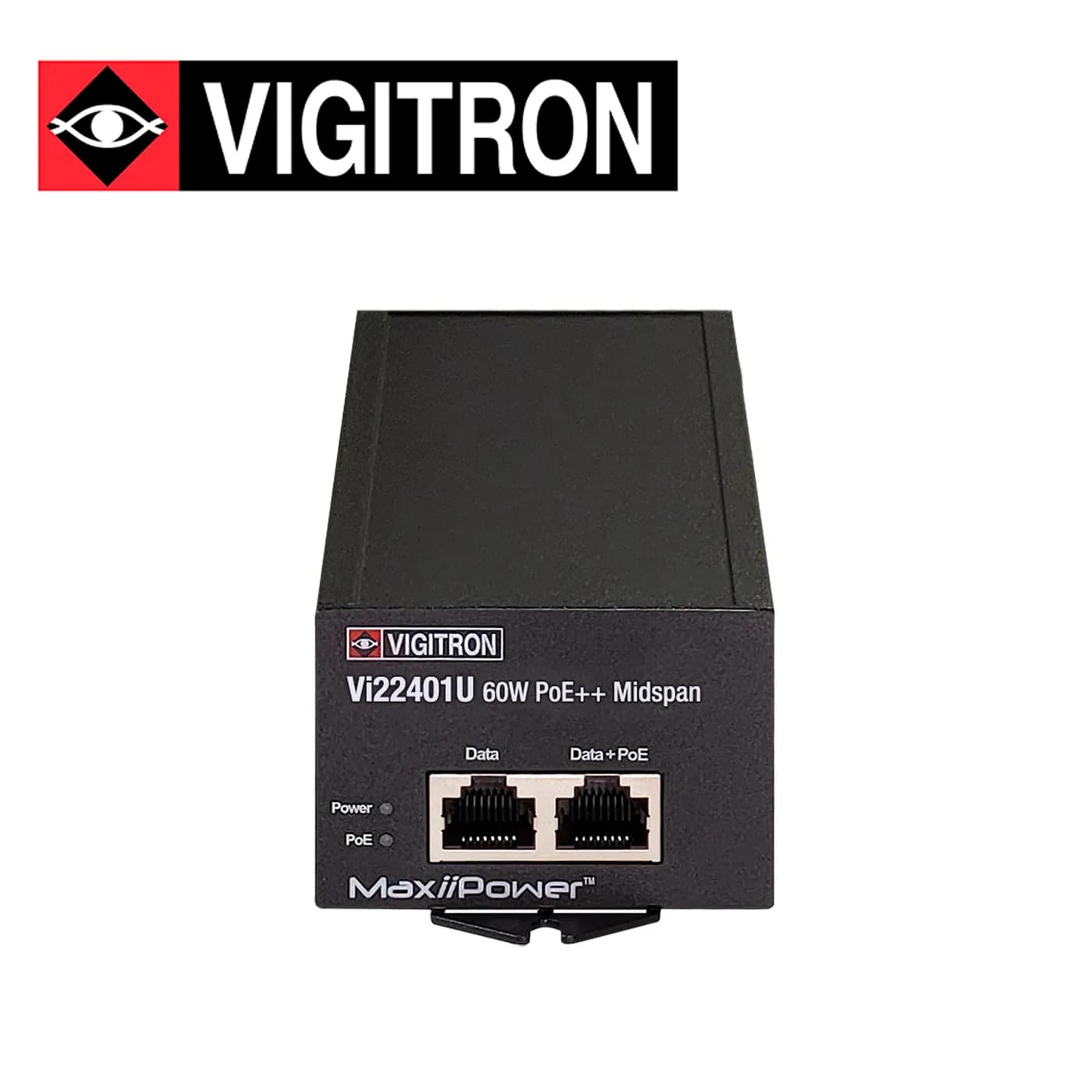 INYECTOR POE VIGITRON  VI22401U  / COMPATIBLE POE AF/AT/BT / FUENTE AL 2
