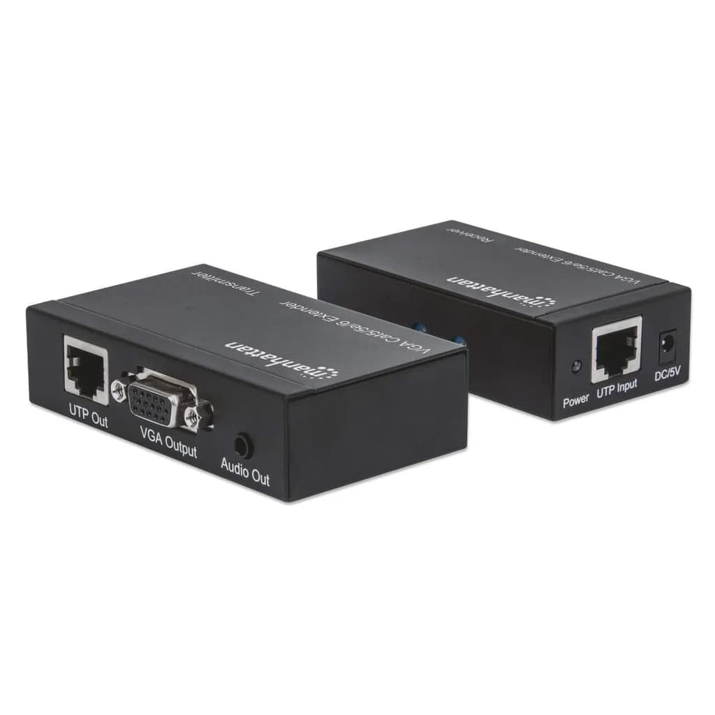 Manhattan Extensor VGA Cat5/ 5e/6 3