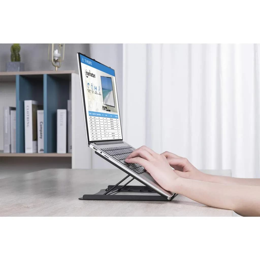 Manhattan Soporte ajustable para laptops y tabletas 13