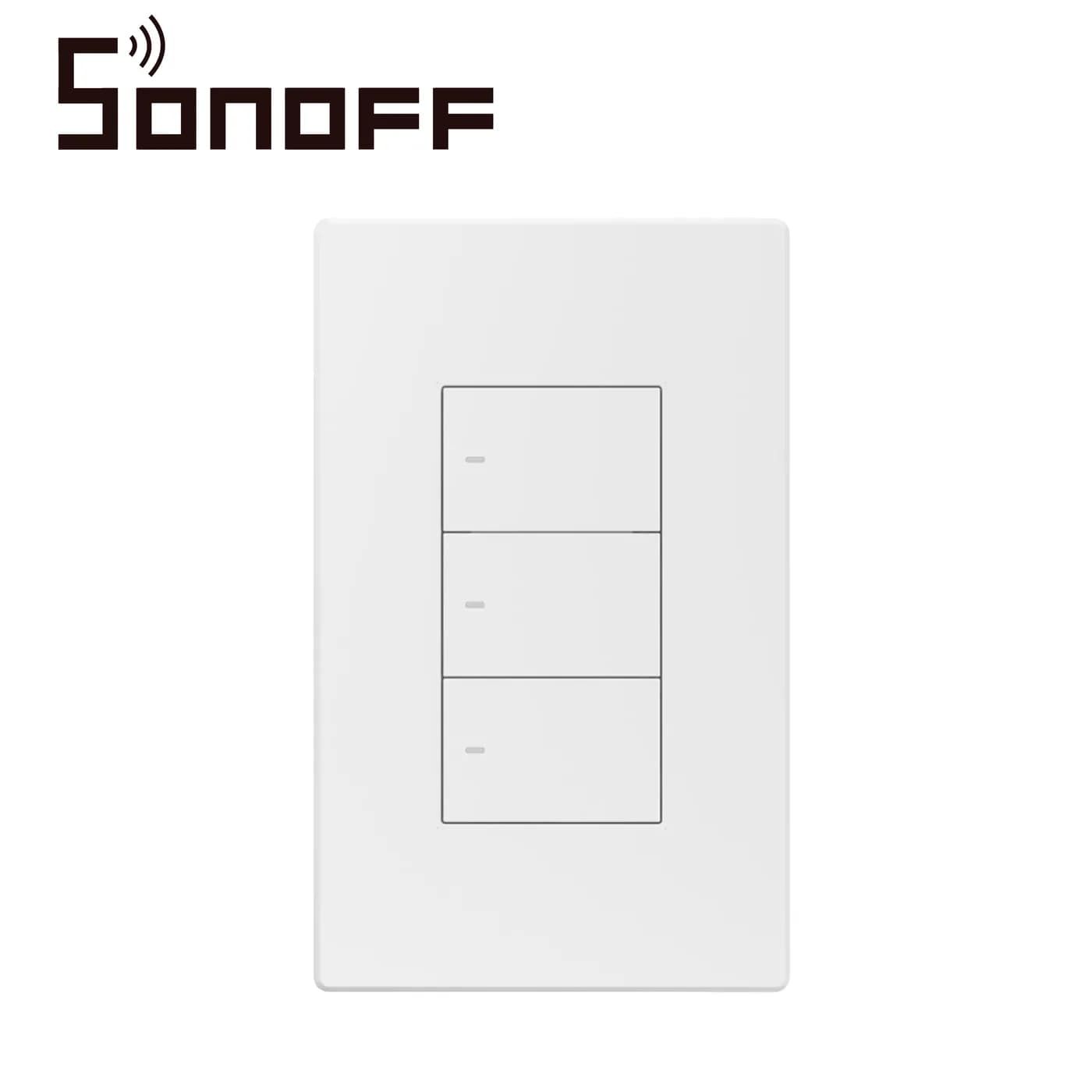 APAGADOR DE PARED TOUCH SONOFF M5-3C-120W / 3 CANALES ON/OFF/ MATTER/  2