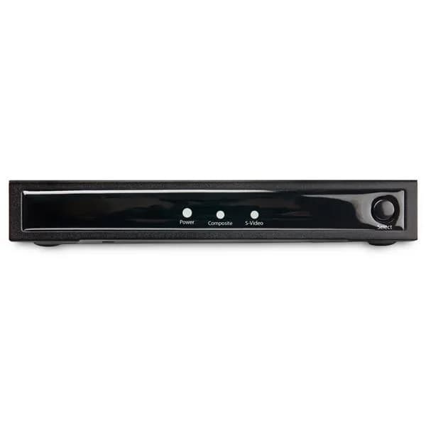 StarTech.com Adaptador Conversor S-Video o Video Compuesto a HDMI - 72 3