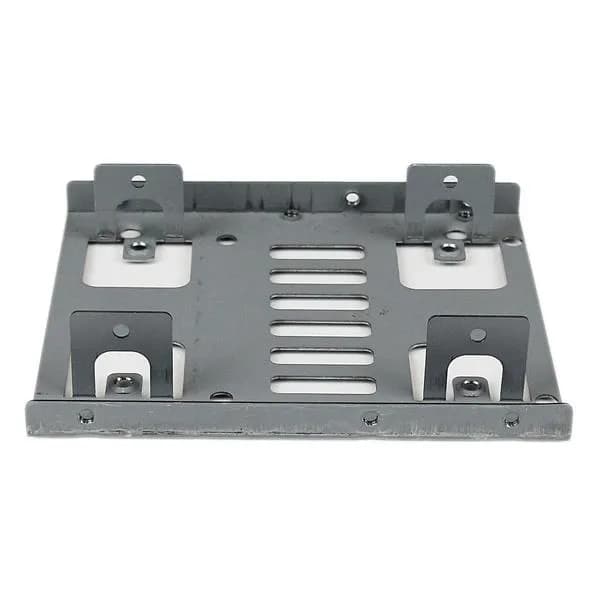 StarTech.com Bracket Adaptador Bandeja de Montaje 2 Unidades de Disco  3