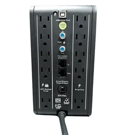 CDP R-Smart2010 - UPS de 2000VA / 1200W con pantalla LCD, 10 terminale 3