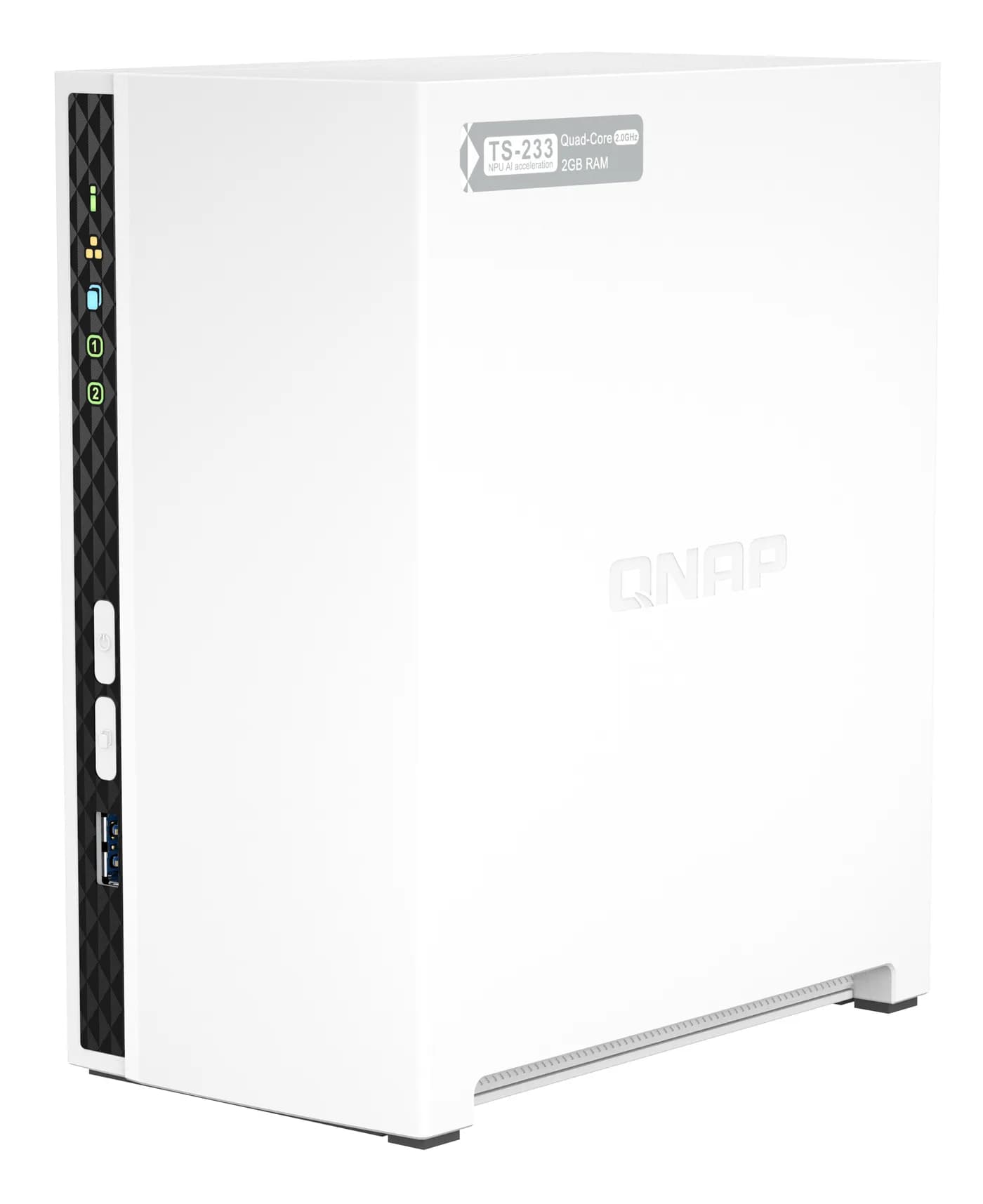 QNAP TS-233 servidor NAS o de almacenamiento Tower ARM Cortex-A55 2 GB 4