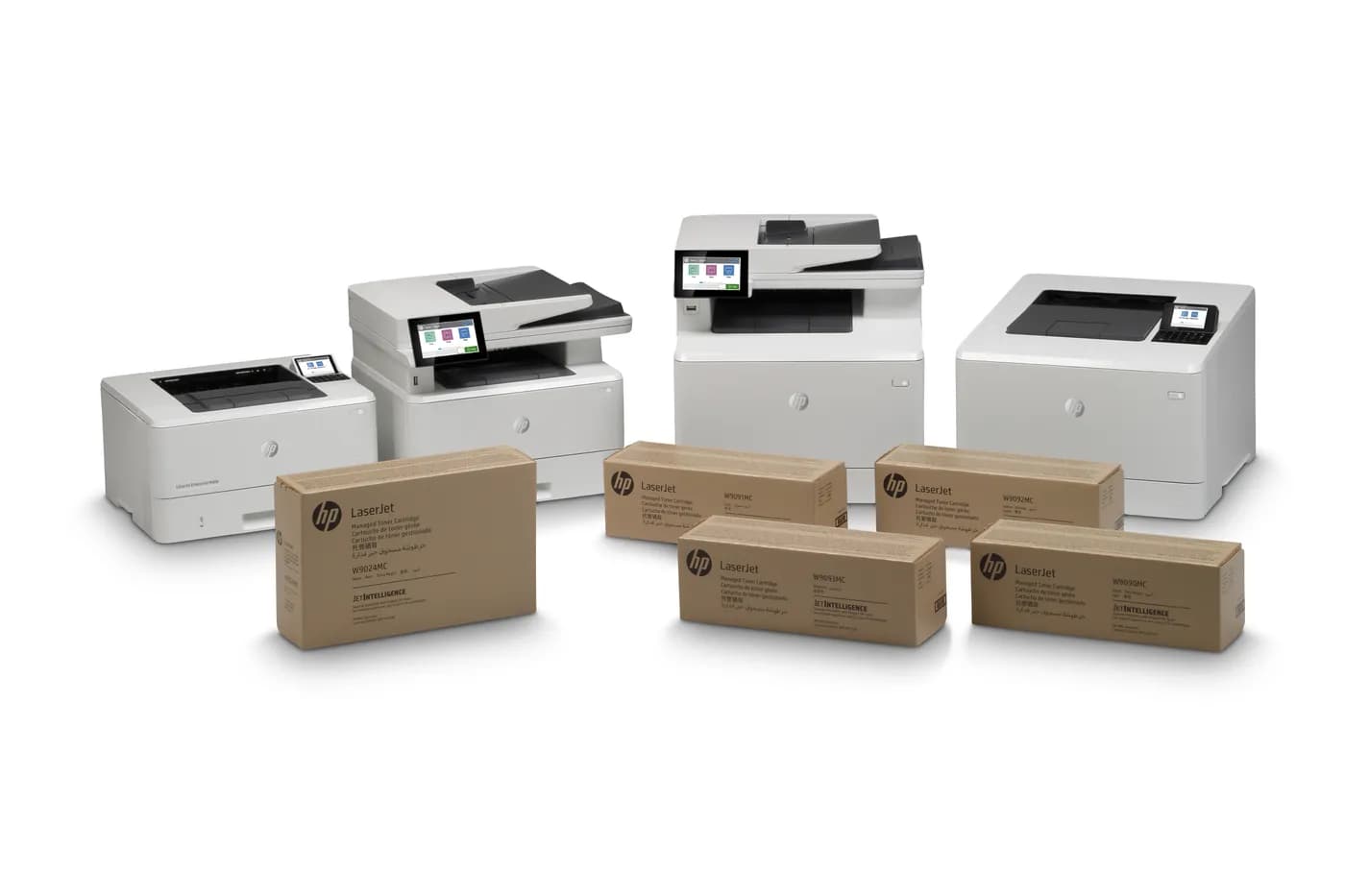 HP LaserJet Enterprise M430f Multifunction Blanco y negro Impresora, E 6