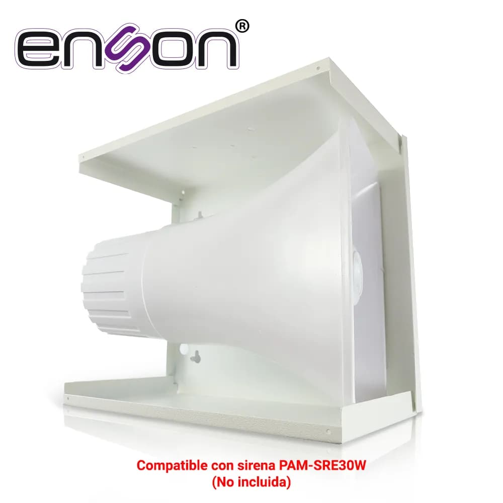 GABINETE ENSON LINCE11 PARA SIRENA DE 30W COMPATIBLE CON MODELO PAM-SR 2