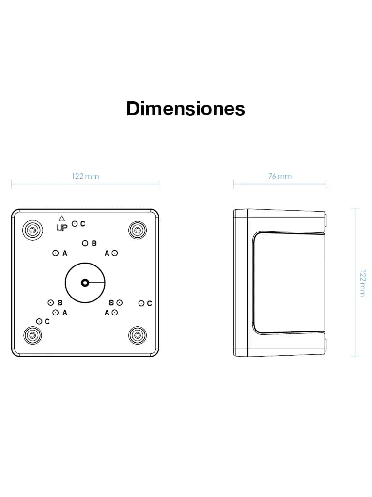 VIVOTEK AM-71C_V02 - Caja de conexiones de exterior para cámaras domo  2