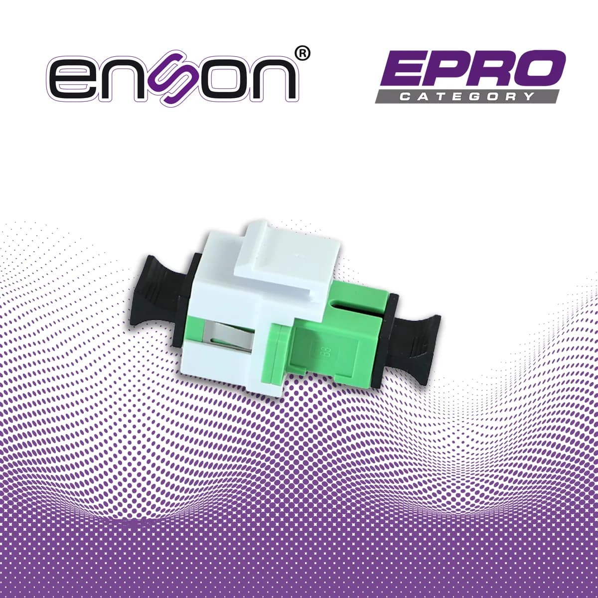 MODULO ACOPLADOR ENSON EPRO-SCSCMM KEYCONNECTSC APC SIMPLEX 4