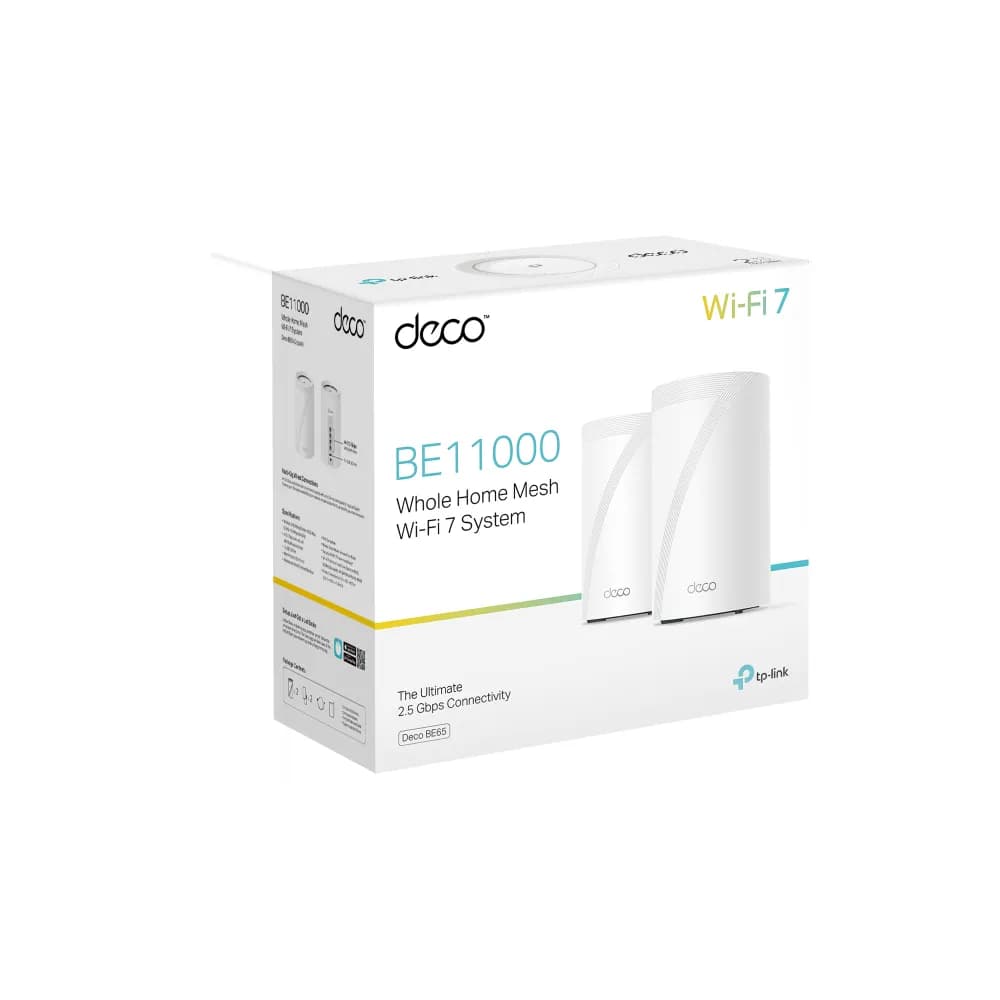 TP-Link Deco BE65 Triple banda (2.4 GHz / 5 GHz / 6 GHz) Wi-Fi 7 (802. 4