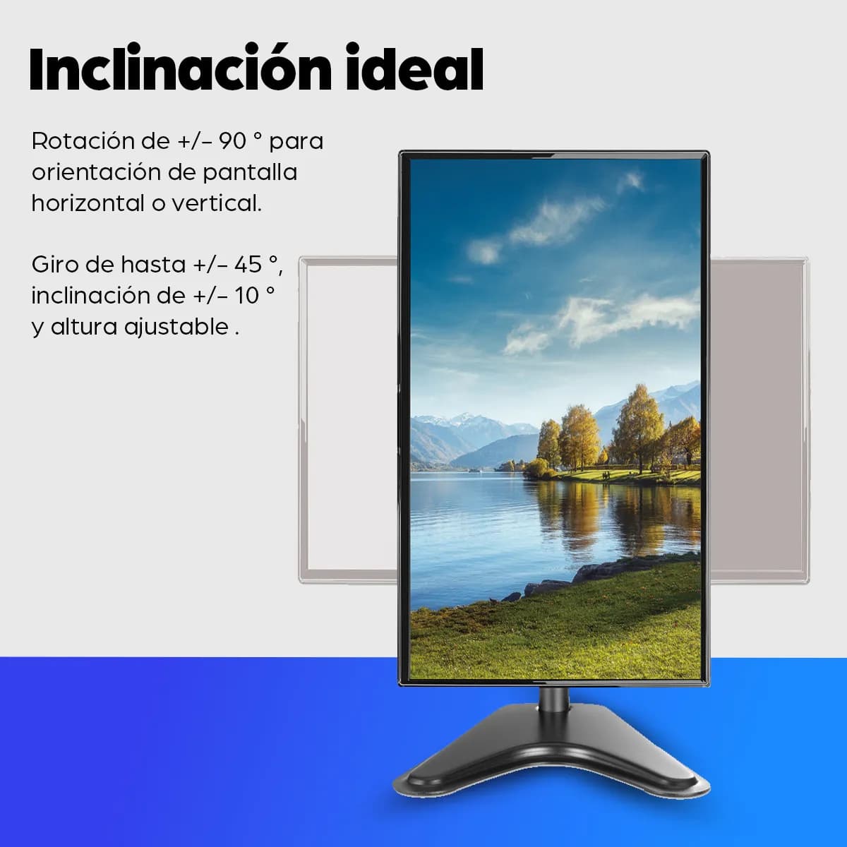 Manhattan 462037 soporte para pantalla plana 68.6 cm (27") Escritorio  8