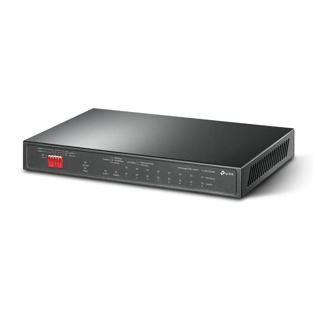 TP-Link TL-SG1210MP dispositivo de redes No administrado Gigabit Ether 2