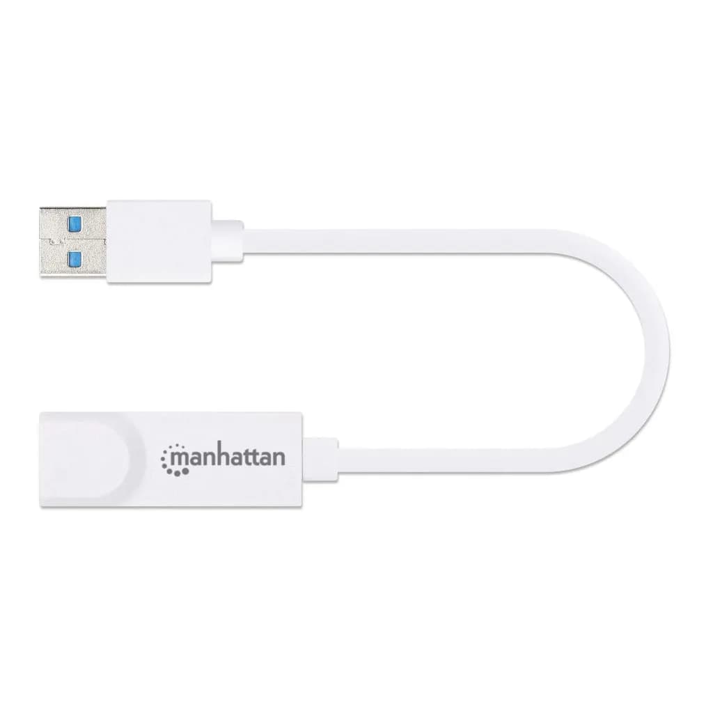 Manhattan Adaptador de Súper Velocidad USB 3.0 a RJ-45 GB Ethernet 3