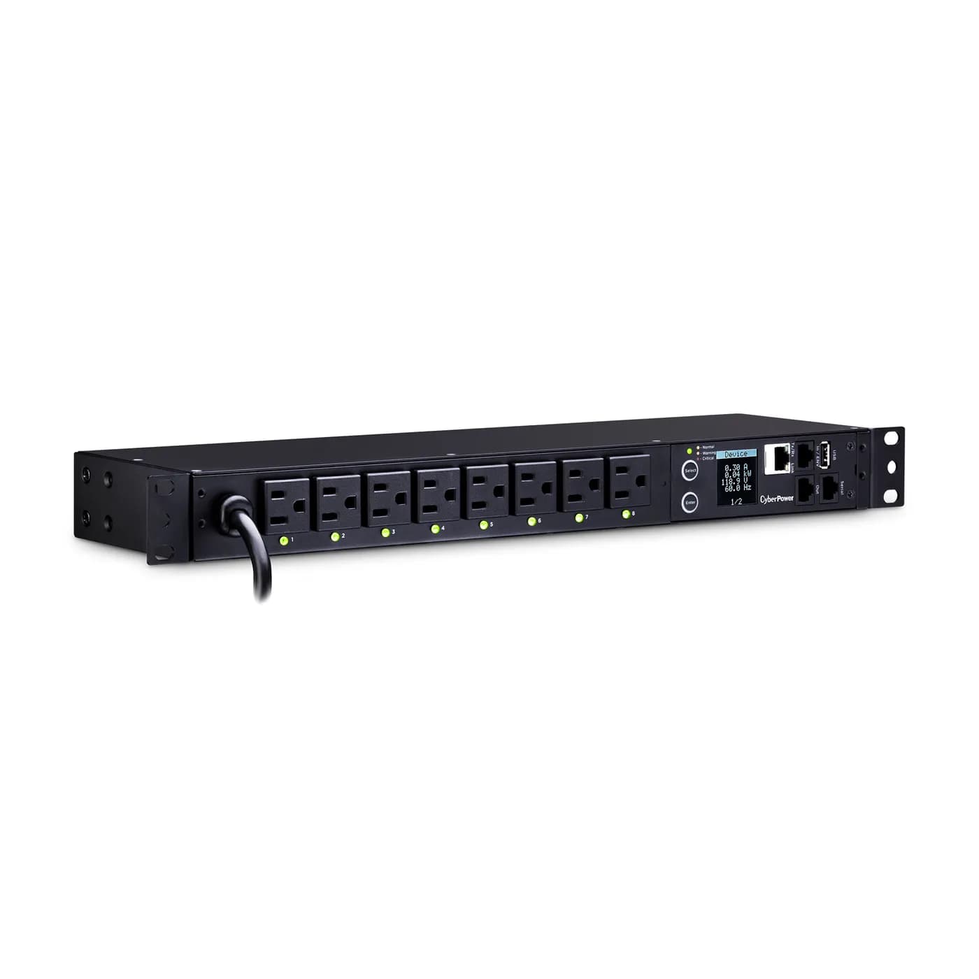CyberPower PDU41001 unidad de distribución de energía (PDUs) 8 salidas 2