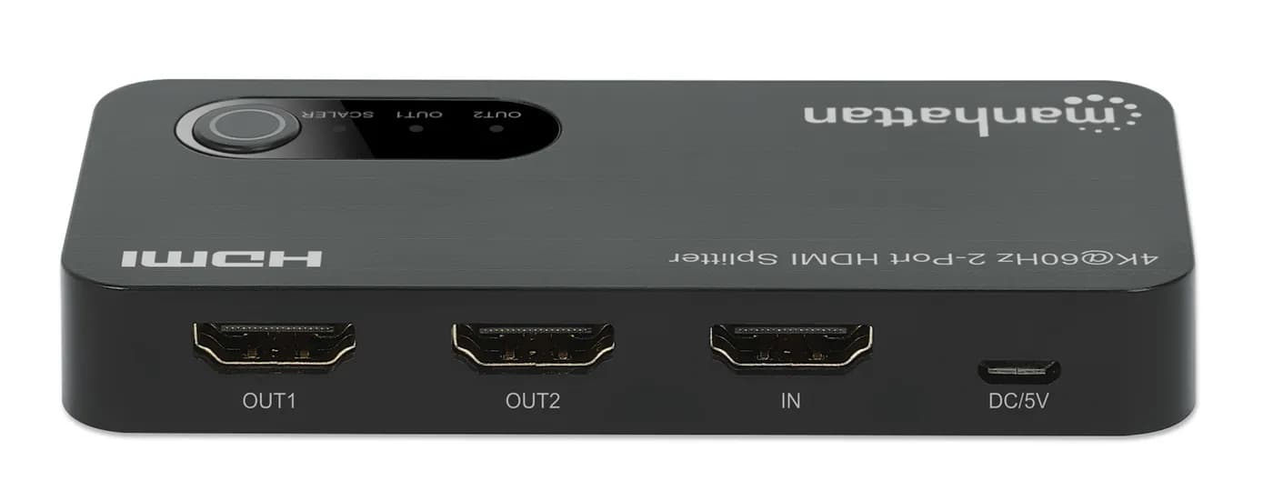 Manhattan 207614 divisor de vídeo HDMI 2x HDMI 6