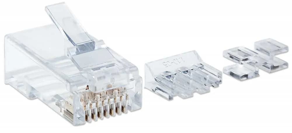 Intellinet PLUG RJ45 CAT6A MULTIFILAR UTP BOTE 80 PZAS ORO 15-MICRAS 2