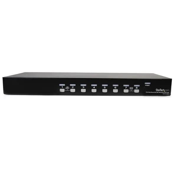 StarTech.com Conmutador Switch KVM 8 Puertos de Video VGA HD15 USB 2.0 2