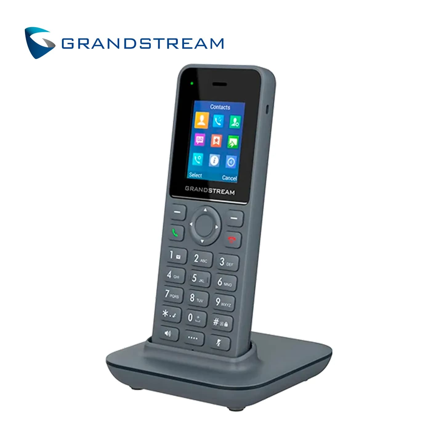 TELEFONO IP INALAMBRICO DECT GRANDSTREAM DP725 / PANTALLA TFT COLOR 1. 1