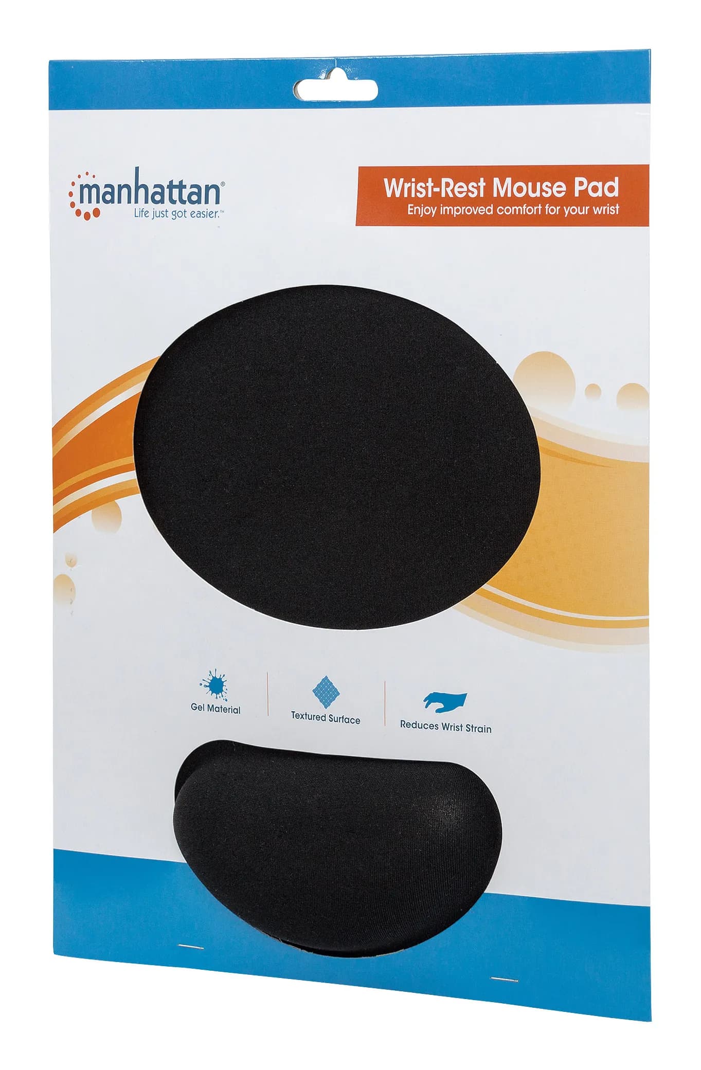 Manhattan Mouse Pad con Descansa Muñecas El material de gel promueve l 6