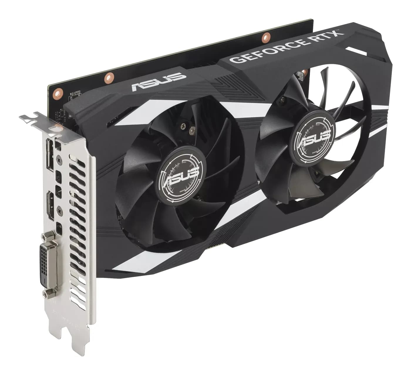 TARJETA DE VIDEO ASUS NVIDIA DUAL GEFORCE RTX 3050 OC, 6GB 96-BIT GDDR 5