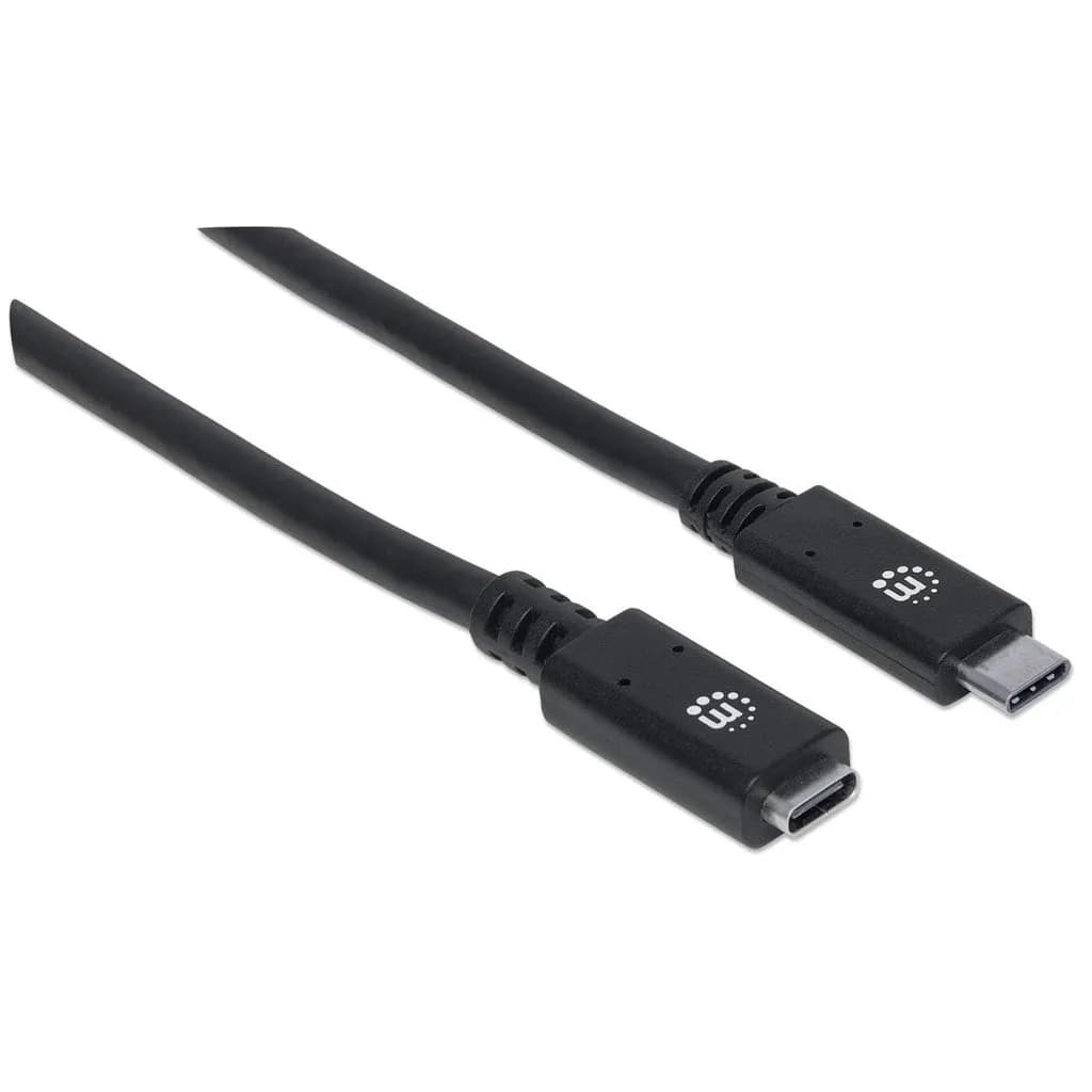 Manhattan Cable de extensión USB Tipo C de Súper Velocidad+ 2