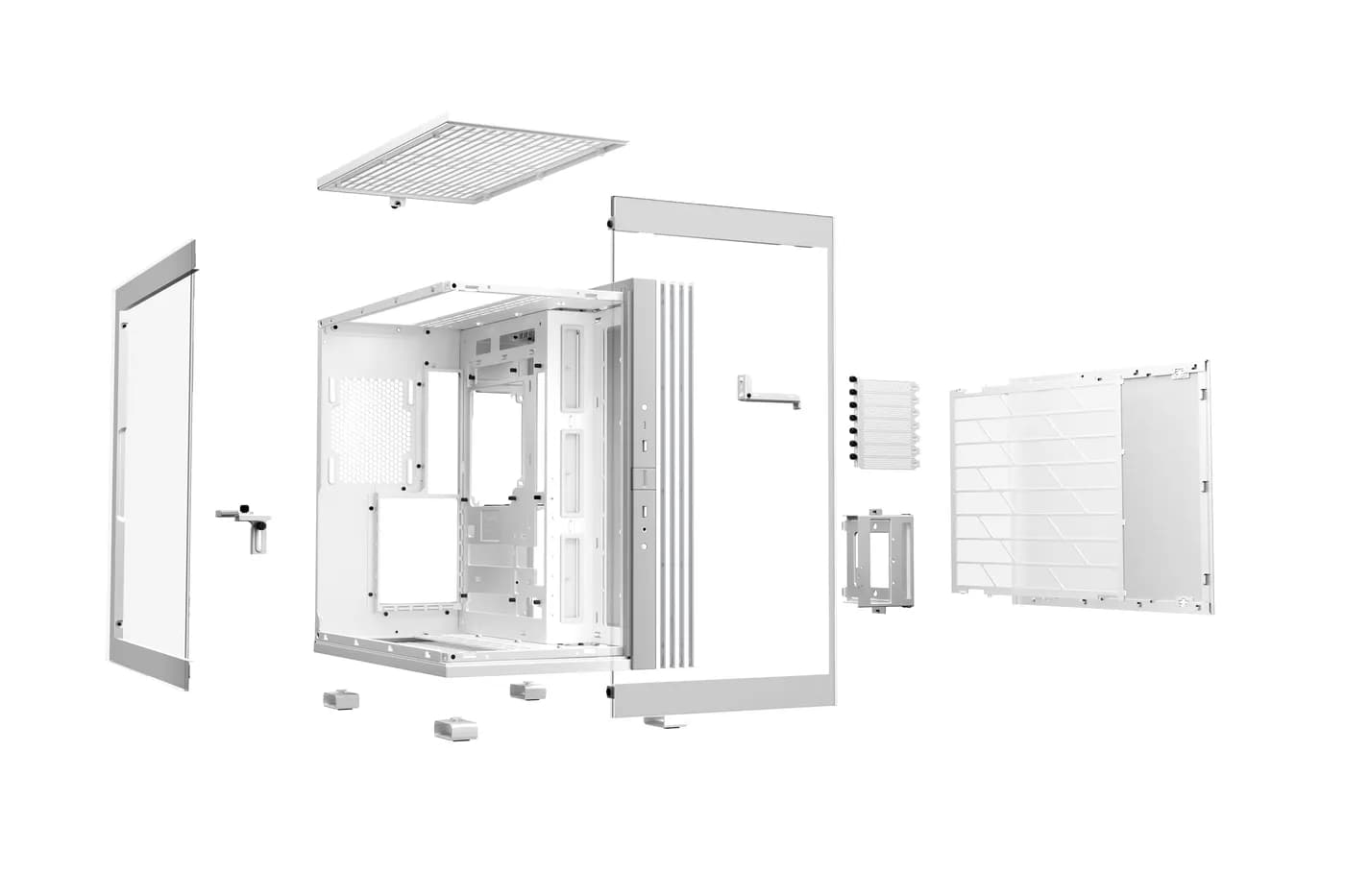 be quiet! LIGHT BASE 600 DX White Midi Tower Blanco 4