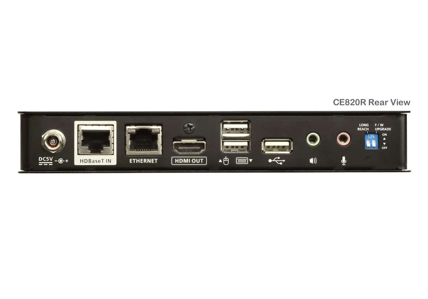 Extensor KVM HDMI / 4K / 100 m (328 ft) / HDBaseT 2.0 / USB 2.0 / Audi 6