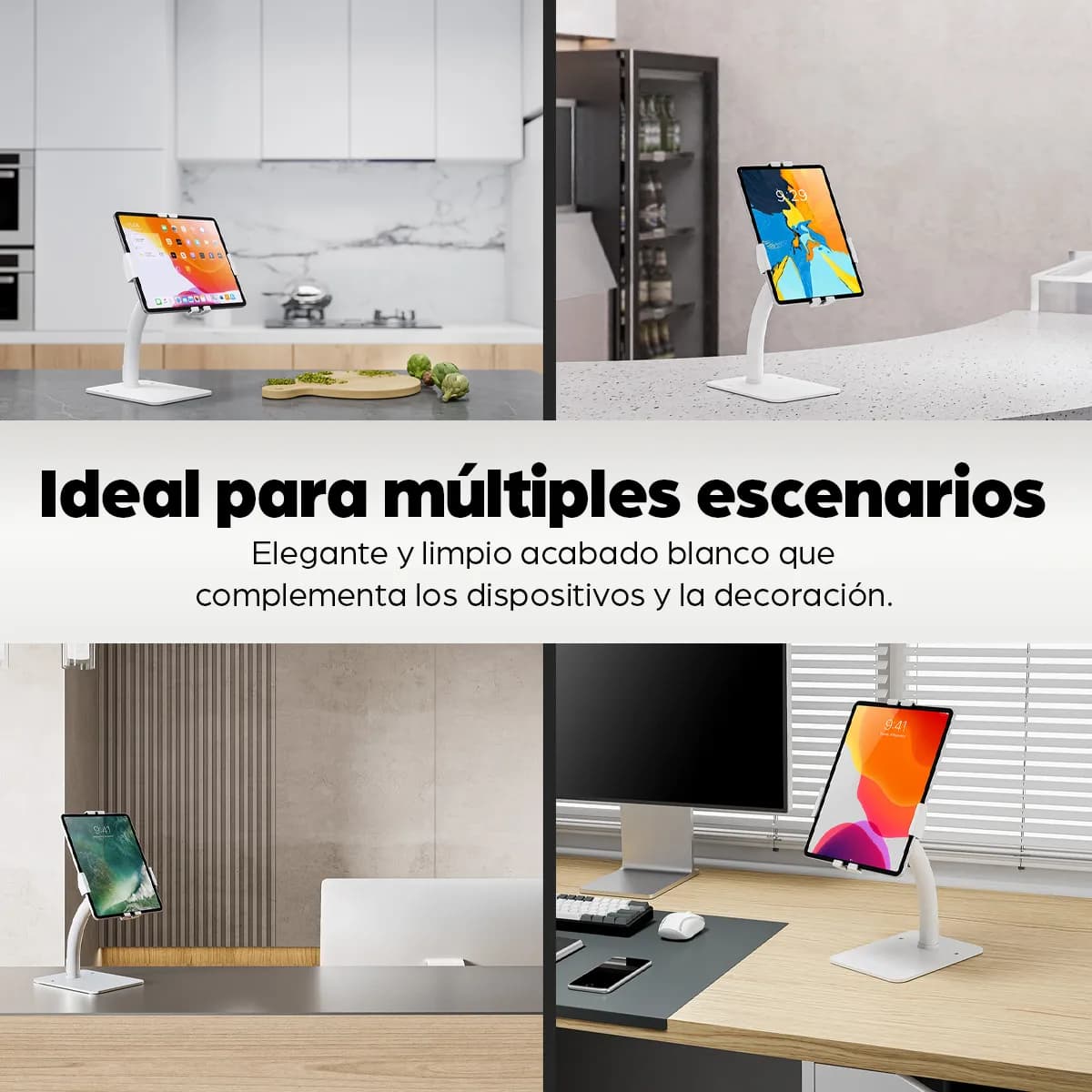 Manhattan 406352 soporte Tablet/UMPC Blanco 7