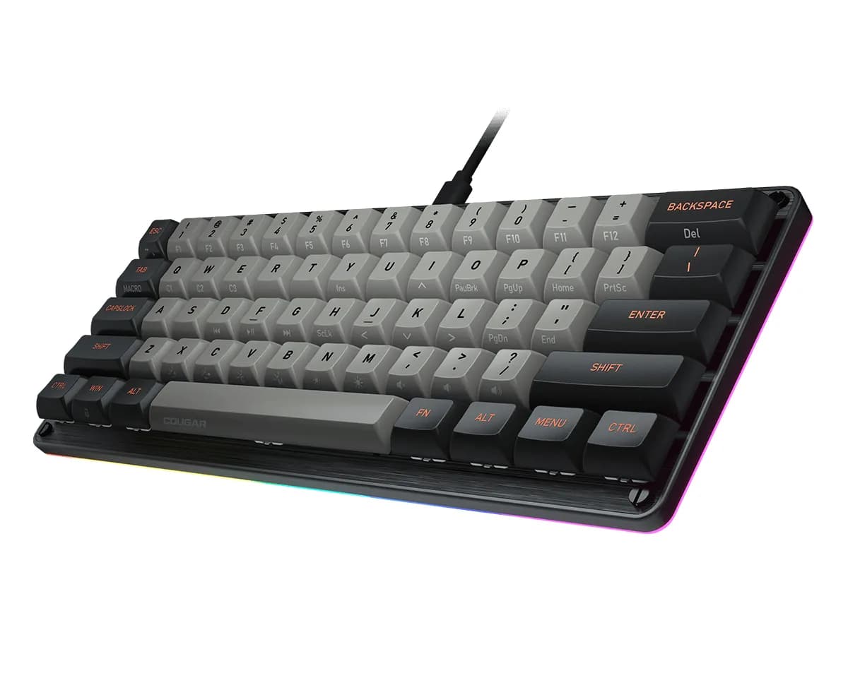 COUGAR PURI MINI teclado Juego USB QWERTY Inglés Negro 3