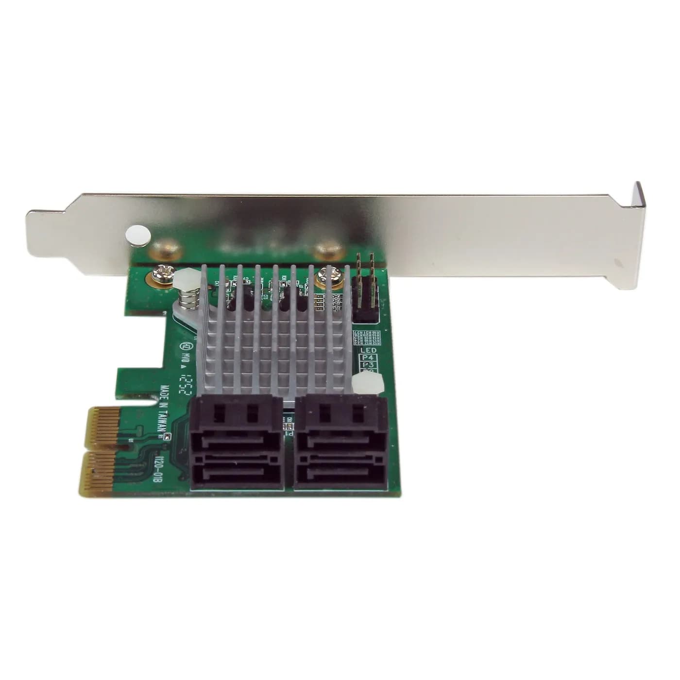 StarTech.com Tarjeta Controladora PCI Express 2.0 de 4 Puertos SATA II 4