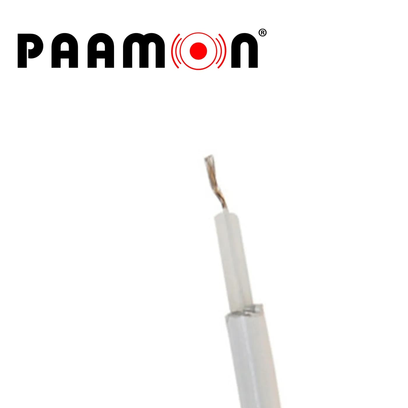 CABLE DOBLE AISLADO COLOR BLANCO / CAB-DOBLE AISLADO -WP-100M PAAMON / 3